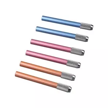 Художественные принадлежности Рисование Живопись Удлинитель для карандашей Удлинитель для карандашей Инструмент для удлинения карандашей Держатель для карандашей серебряный