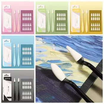 Художественные принадлежности Сменные головки Практичные наброски Губка для протирания Новые корректирующие детали Ластик розовый