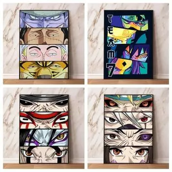 Художественные работы на холсте, живопись Наруто Class7, подарочные принты и принты, изображения героев мультфильмов, постер 21cm30cm NoFrame