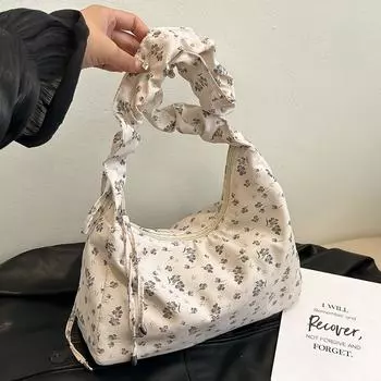 Художественные сумки Модные сумки через плечо Mori Популярные маленькие квадратные сумки Универсальные сумки-мессенджеры Сумки подмышки красный