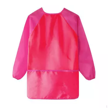 Художественный фартук для детей, халат для рисования, игровой фартук, халат с карманом, кулинария, A