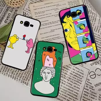 Художественный креативный чехол для телефона Samsung Galaxy A51 A50 A71 A21s A31 A41 A10 A20 A70 A30 A22 A02s A13 A53 5G Cover Coque SamsungA735G