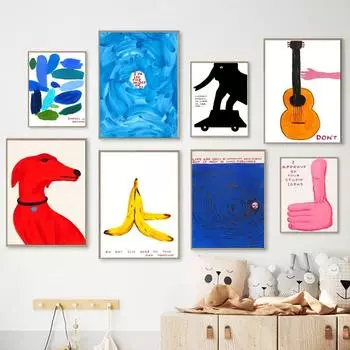 Художественный постер Картина на холсте без рамки постер Kraft Club Bar Винтажный постер Настенная живопись Декоративная живопись для спальни 21*30cm No Frame