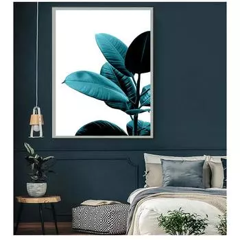 Художественный постер, скандинавские мотивационные цитаты, холст, ботанический принт, картина, скандинавская декоративная картина, скандинавский ананасовый лист, стена 21cm30cm NoFrame