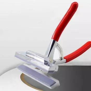 Художественный сплав Холст Натяжные плоскогубцы Пружинная ручка для подрамников Инструмент для обрамления художника Ширина Красный хвостовик Инструмент для масляной живописи красный