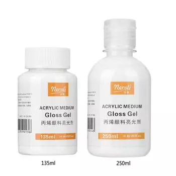 Художники рисуют пигмент польский акриловый гель среднего блеска художественные аксессуары 250ml