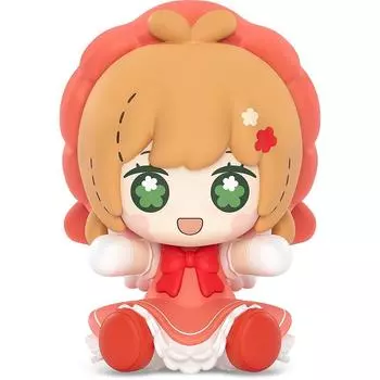 Huggy Good Smile Cardcaptor Sakura Kinomoto Sakura Catch You Catch Me Ver. Подвижная фигурка, раскрашенная из пластика.