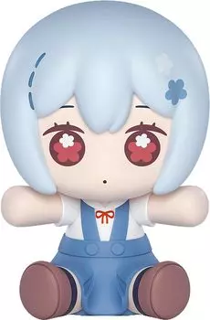 Huggy Good Smile Rebuild of Evangelion Rei Ayanami Uniform Plastic Painted Complete Figure Ver.