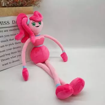 Huggy Waggy плюшевая рождественская манга мягкая игрушка для фанатов игр монстр ужас плюшевый подарок 40 см длинные ноги (Мумия 45см)