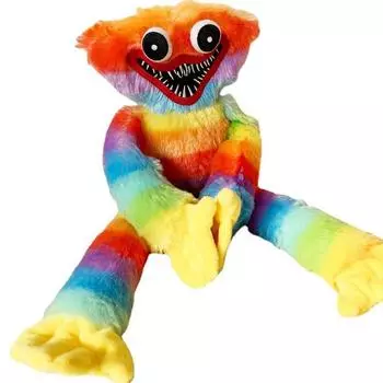 Huggy Wuggy Rainbow Plush Toy Poppy Playtime Game Character Doll Gifts Plushie