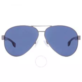 Hugo Boss Blue Pilot Men s Sunglasses BOSS 1560 O S 06LB KU 63