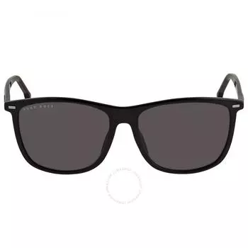 Hugo Boss Grey Rectangular Men s Sunglasses BOSS 1215 F SK 0807 IR 59