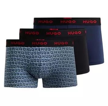 HUGO Design 10260754 боксеры 3 шт. M