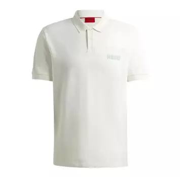 HUGO Diqonos 10261547 поло с короткими рукавами XS