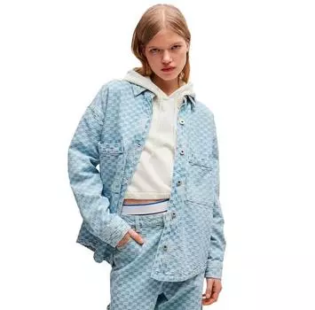 HUGO Garesa 10262279 BLUE denim куртка L