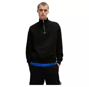 HUGO Neeler 10249110 BLUE half zip свитшот XS