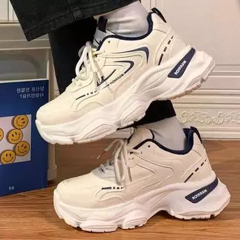 Huili 2024 зимняя новая женская обувь Ankola красные папины туфли с набивкой и утолщением, утепленные и теплые хлопковые туфли на толстой подошве 35