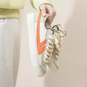 Huili Canvas Shoes Женская пара Повседневная обувь Универсальная обувь для мужчин 34 оранжевый