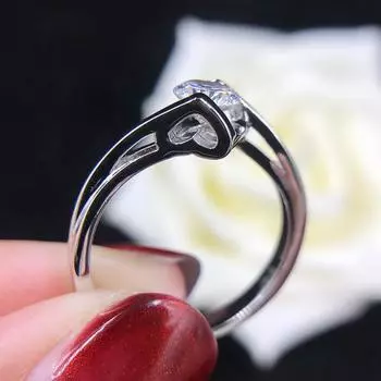 Huitan Simple Elegant Lady S Ring Современный дизайн Свадебные помолвочные аксессуары с круглыми кубическими цирконами Модные кольца для женщин 8