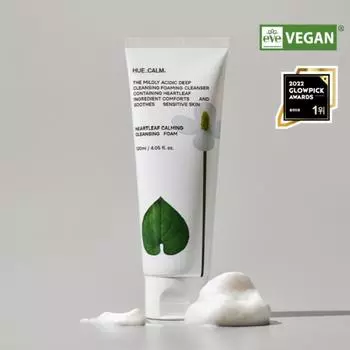 Hukam Houttuynia cordata soothing clean foam 120ml/cleansing foam, 120ml, 1 piece