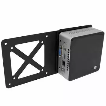 HumanCentric Mounting Bracket Compatible with Intel NUC VESA Monitor Arm Extension Plate Compatible with NUC Mini PC Computer чёрный