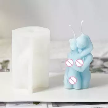 Humanoid Female Male Statue Aromatherap Soap Resin Epoxy Mould for Art X3UC