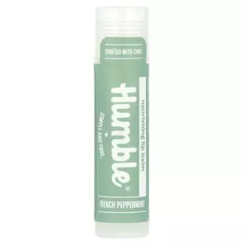 Humble Brands, Питательный бальзам для губ, французская перечная мята, 0,15 унции (4,25 г)