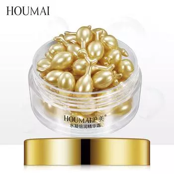 Humei время конденсации воды, увлажняющая эссенция плаценты, питательная, суживающая поры, освежающая капсула с куриной голенью, оригинальное решение 30pcs