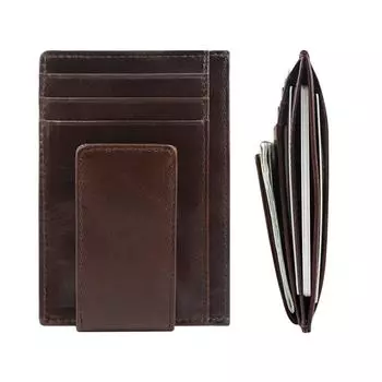 HUMERPAUL мужской визитница в европейском и американском ретро стиле, визитница из натуральной кожи кофейный