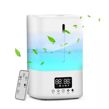 Humidifier Large Capacity 5L Humidifier Tabletop Ultrasonic Type Enhanced Type Humidity Water supply from above Humidifier Aroma compatible