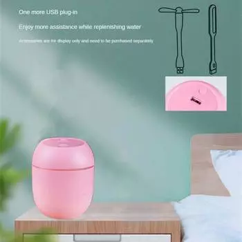 Humidifier Ultrasonic Mini Aromatic Essential Oil Diffuser 1set Usb Humidifier Aromatherapy Instrument Mist Maker белый