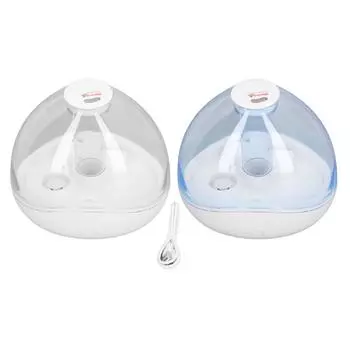 Humidifier USB Home Bedroom Quiet Desk Essential Oil Diffuser Large Spray Transparent White