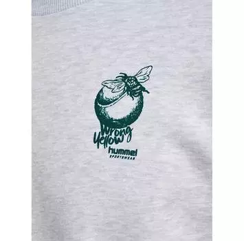 Hummel Loose Crew Wrong Yellow свитшот L