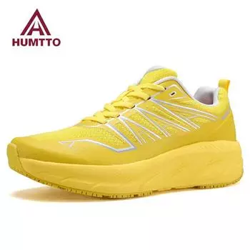 HUMTTO кроссовки для мужчин, летние дышащие мужские кроссовки, роскошные дизайнерские кроссовки, черные повседневные кроссовки из некожи, мужские 39 серый/зелёный