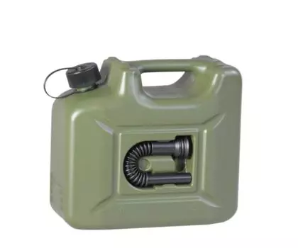 HUNERSDORFF 801000 Канистра для топлива Profi 10 л OLIVE Политенк для воды Оливковый оливковый