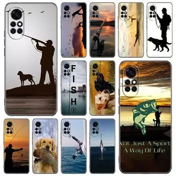 Чехол для телефона с собакой-охотником и собакой для Huawei Honor 60 50 SE 30S Mate 30 20 10 Lite 40 Nova 9 8 Pro Y60 8i 7i 7SE 5T Premium Huawei Nova 5T