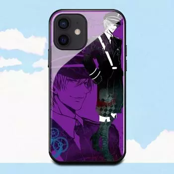 Hunter X Hunter Hisoka Anime Case For iPhone 13 11 12 14 pro max mini 6 6s 7 8 14 Plus X XS XR SE2020 Tempered Glass Case iPhone 6 6s