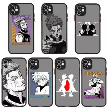 Hunter x Hunter Hisoka Gon Killua Роскошный матовый телефон CaFor iPhone 13 14 12 11 Pro Max XR XS X 7 8 Plus силиконовый чехол-бампер iPhone 11 Pro