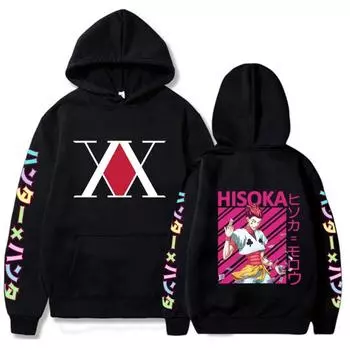 Hunter X Hunter Hisoka Setwear bluza Толстовка XS чёрный