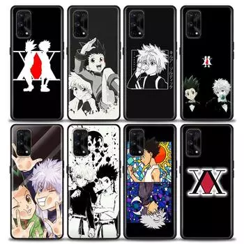 Hunter X Hunters LOGO Cute Anime Phone Case For Oppo Realme 8i 8 9 7 6 5 Pro 9i 7i 5i 6i XT 5G Cases Soft Cover Realme 8Pro 8i Realme 5(5i 5s 6i)