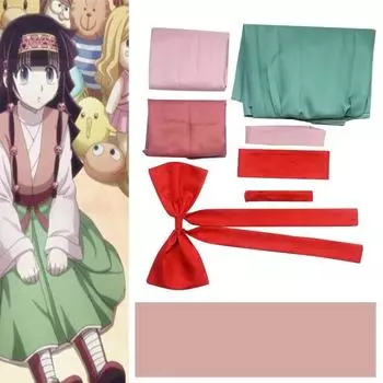 Hunter Zoldyck Alluka Cosplay Set Fashion Cute Classic Anime Character Costume XS
