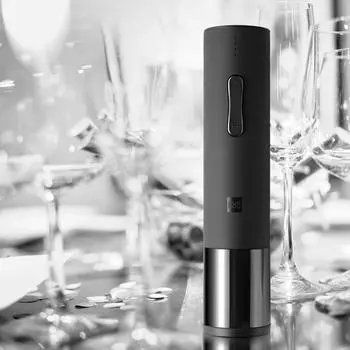 Huohou автоматический комплект открывалки для бутылок вина 20-24 мм винная пробка электрический штопор с резаком для фольги для