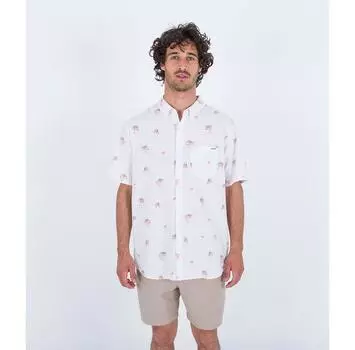 Hurley One And Only Stretch рубашка с коротким рукавом S