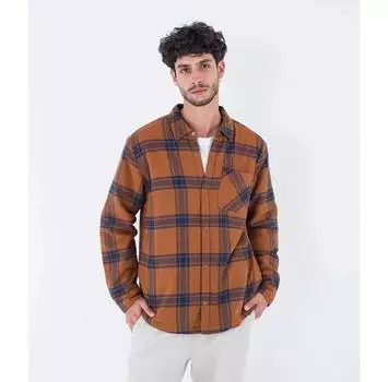 Hurley Portland Sherpa Lined рубашка с длинным рукавом L
