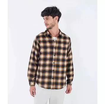 Hurley Portland Wool рубашка с длинным рукавом XL