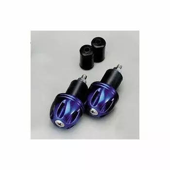 Hurricane HB0317BU Алюминиевая боковая заглушка P30 Billet Blue Торцевая заглушка руля