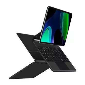 HUWEI Folio Magic Keyboard для Xiaomi Pad 5 6 Pro для Mi Pad 6 5 Pro 11 Smart Case португальская испанская арабская французская клавиатура