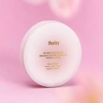 Huxley Essence Cover Cushion Unseen Layer 12 г 2 цвета 1. Desert Peach