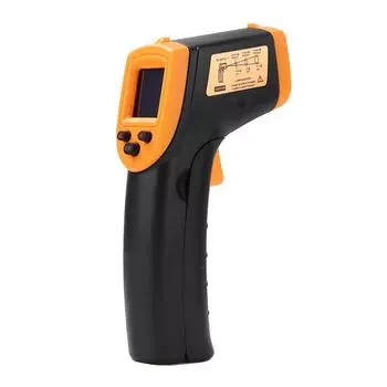 HW600 Contactloze Voedselthermometer,-50 ~ 600 Industrile Digitale Hoge Infrarood Temp Ir,Temperatuur Pistool Voor Keuken жёлтый