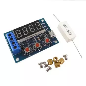 HW-586 1,2 В 12 В 18650 литий-ионный тестер емкости литиевого аккумулятора, измеритель емкости свинцово-кислотного аккумулятора, тестер разряда HW-586